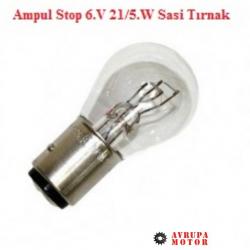 Ampul Stop 6.V 21/5.W Sasi Tırnak-A-