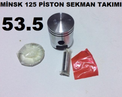 MİNSK 125 PİSTON SEKMAN TAKIMI-53.5