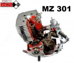 MZ 301 KELLE MOTOR