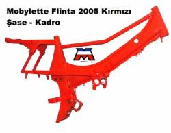 ZZ-Kadro Mobylette Flinta 2005 Kırmızı Şase - Kadro-A-